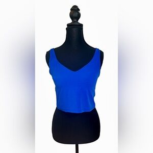 Aerie Vibrant Blue Crop Top